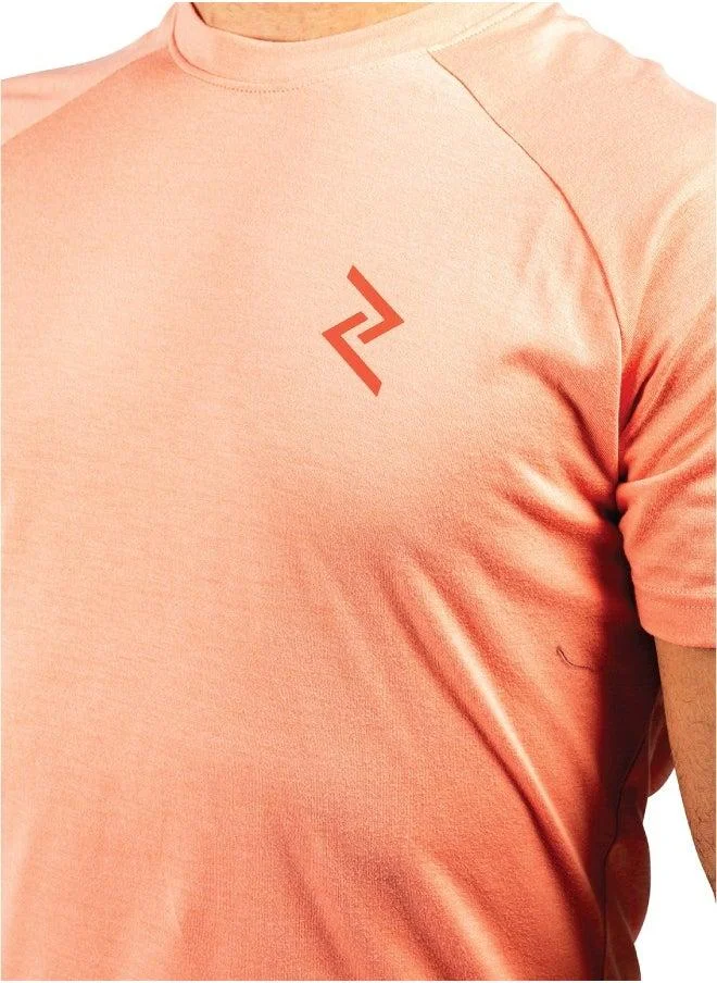 زيسي تيشيرت رجالي بياقة دائرية وأكمام قصيرة